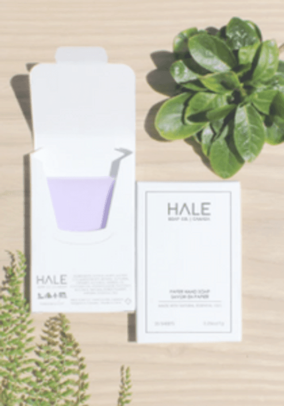 Reise, papirsåpe med Calm Lavender duft.