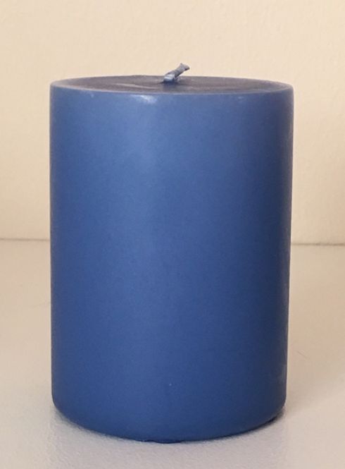 Hovedbilde Kubbelys, Blå  7 x 10 cm, fra ...