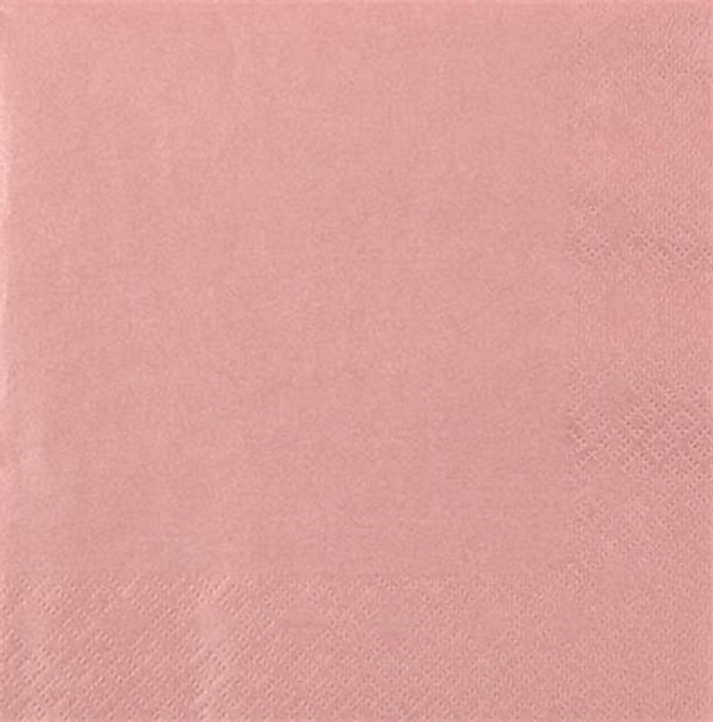 Middags serviett, gammelrosa med perle effekt, Home Fashion.