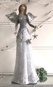 Hovedbilde Englefigur Nadja, medium, med ...